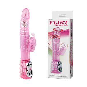 VIBRADOR ROTADOR-SUBE Y BAJA-RABBIT FLIRT