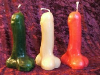 Vela Grande Forma de Pene