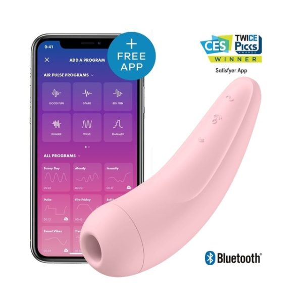 Estimulador de Clítoris Satisfyer Curvy 2+ RECARGABLE USB
