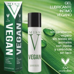 Gel lubricante íntimo Vegano