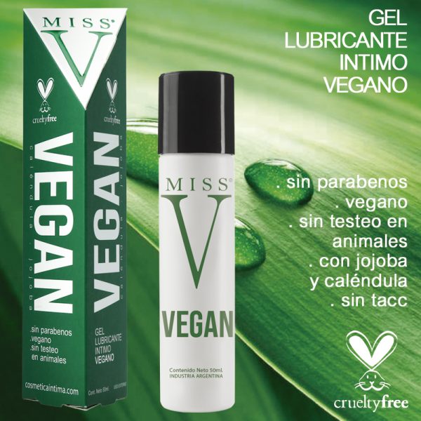 Gel lubricante íntimo Vegano