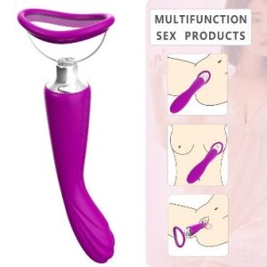 SUCCIONADOR Y VIBRADOR de VAGINA, CLITORIS, SENOS Alon g spot