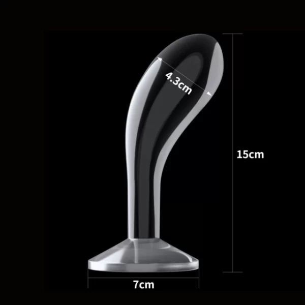 Flawless Clear Prostate Plug 6'' - Imagen 2