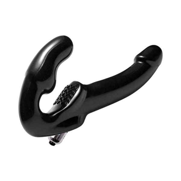 STRAP ON CON VIBRADOR NEGRO GRANDE
