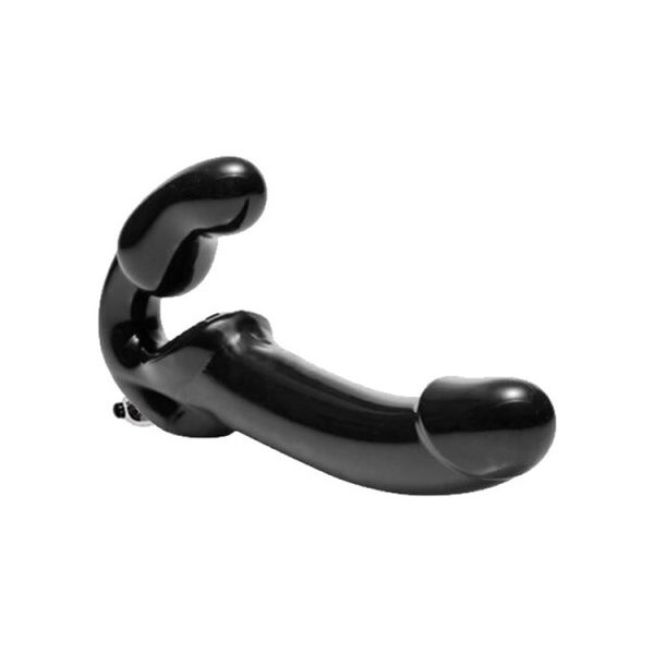 STRAP ON CON VIBRADOR NEGRO GRANDE - Imagen 2
