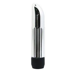 Super Vibrador Regulable Plateado