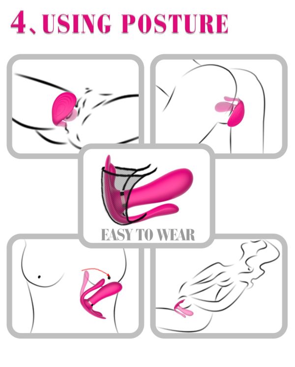 MASAJEADOR PROSTATICO VIBRADOR-USB TRIPLE ESTIMULACION - Imagen 2