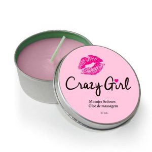Vela para Masajes Crazy Girl - 30 Gr