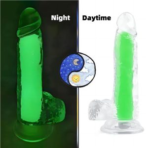 Dildo Neonflux Green - Brilla En La Oscuridad