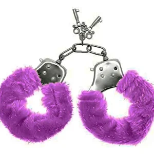 ESPOSAS DE METAL CON PELUCHE