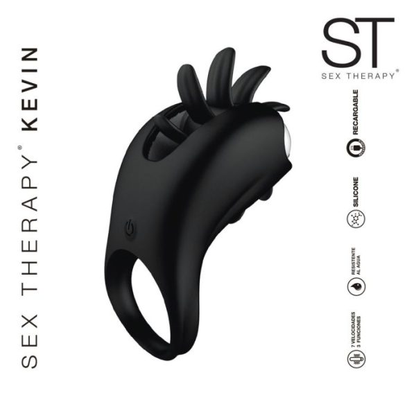 ANILLO VIBRADOR KEVIN USB RECARGABLE