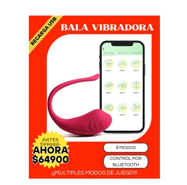 BALA VIBRADORA BLUETOOTH-USB-CON CONTROL