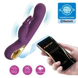Doble Estimulacion  y vibrador Con APP Pretty Love Liam