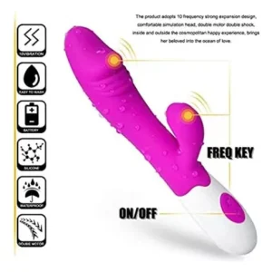 Estimulador Vibrador de Punto G y Clitoris