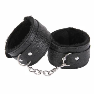 Esposas de Peluche Suave Negras