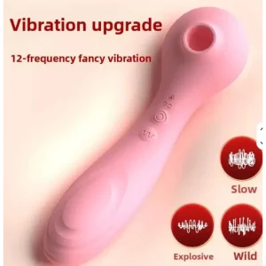 Succionador Vibrador Clítoris Air Pulse Usb 12 Modos